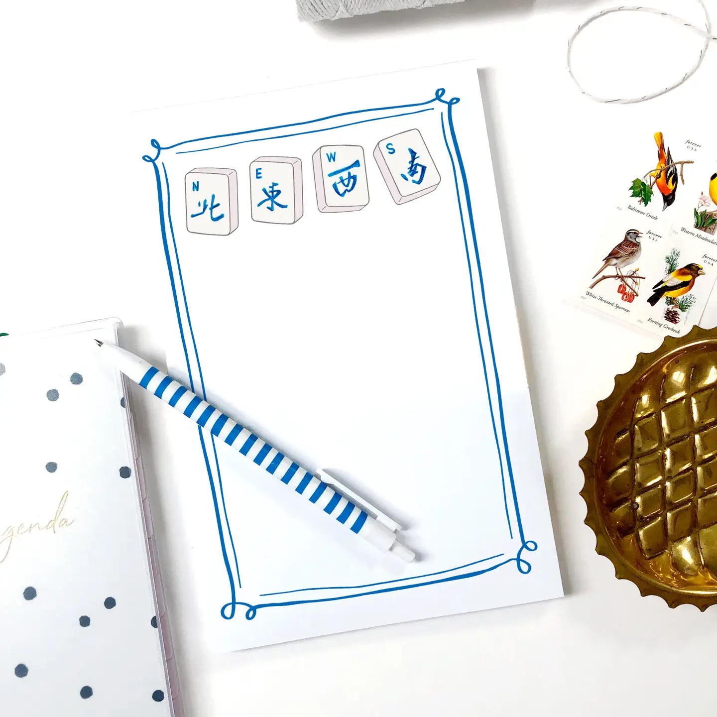 Mahjong News Memo Notepad