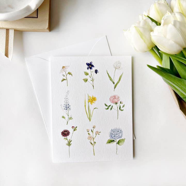 Notecards | Garden Flowers