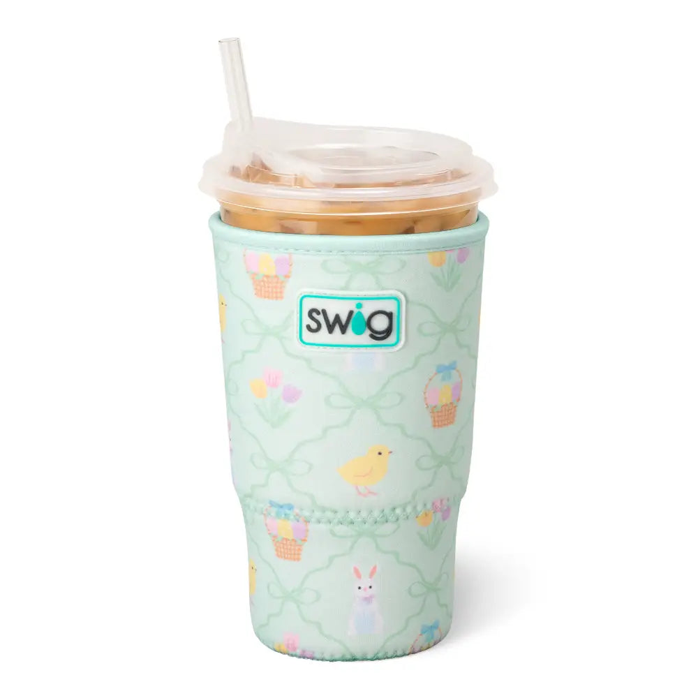 Large Iced Cup Coolie | Hoppy Easter
