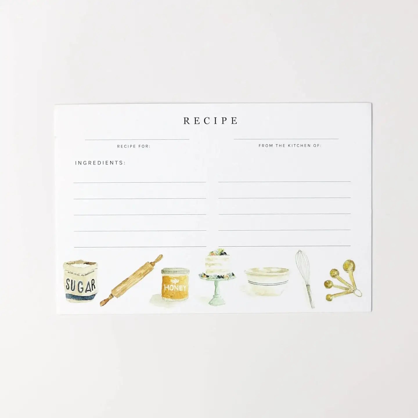 Baking Recipe Cards