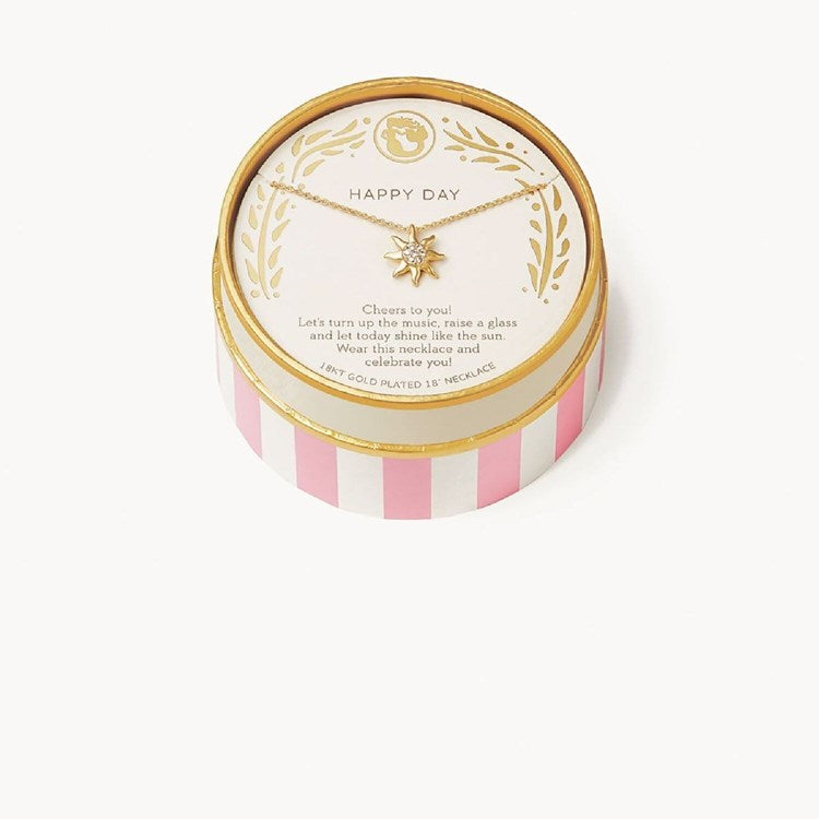 SLV Celebrate Necklace 18” Happy Day/Sun