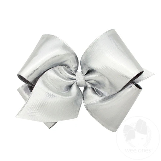 Metallic Bow | King | Silver