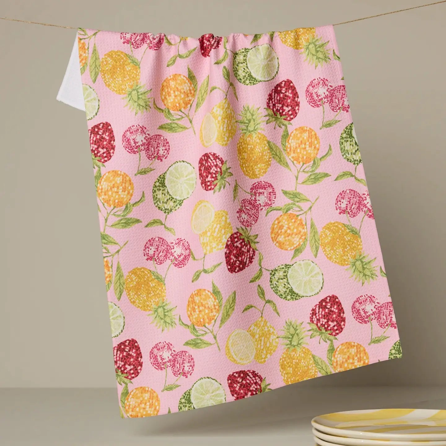 Tea Towel | Disco Fruits