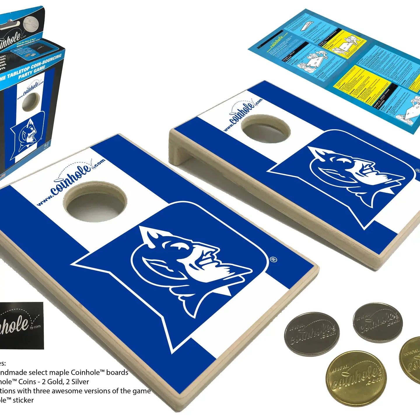 Coinhole Tabletop Game Set | Duke