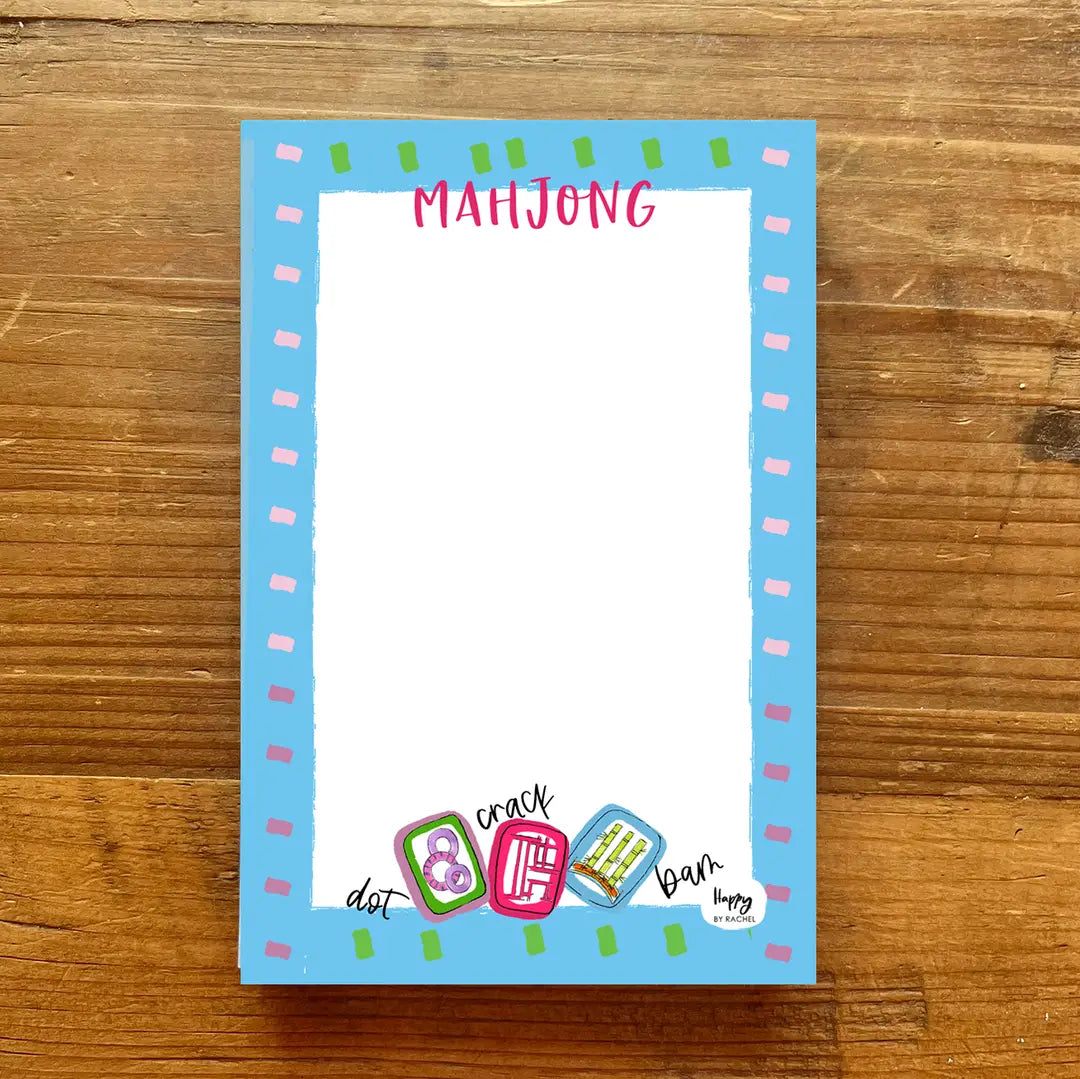 Mahjong Chunky Notepad