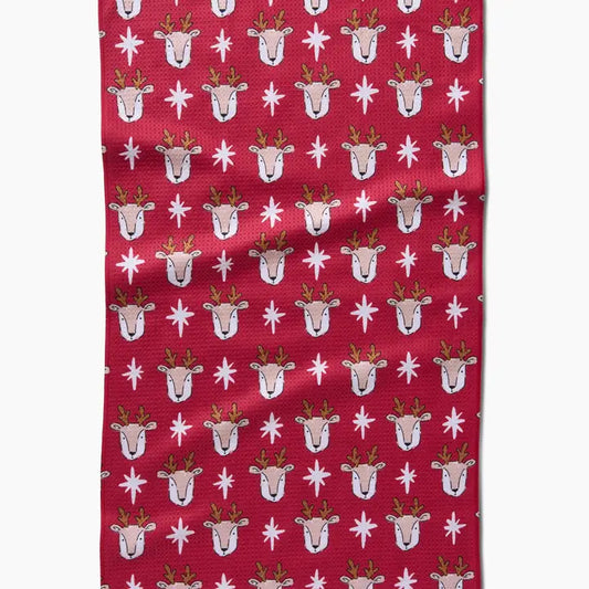 Tea Towel | Reindeer Star