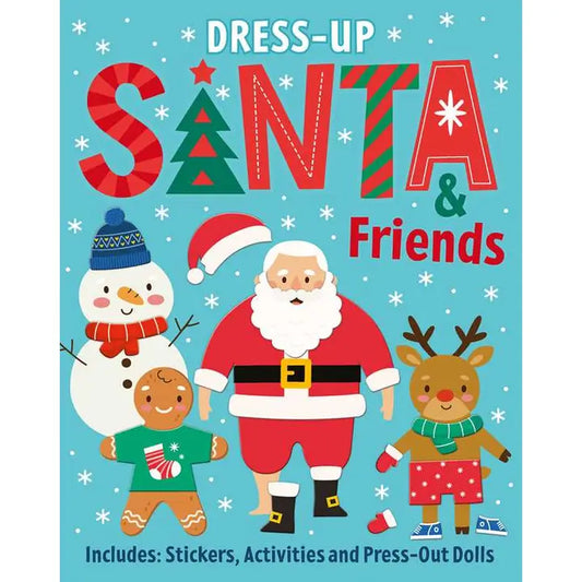 Sticker Book | Dress-Up | Santa & Friends