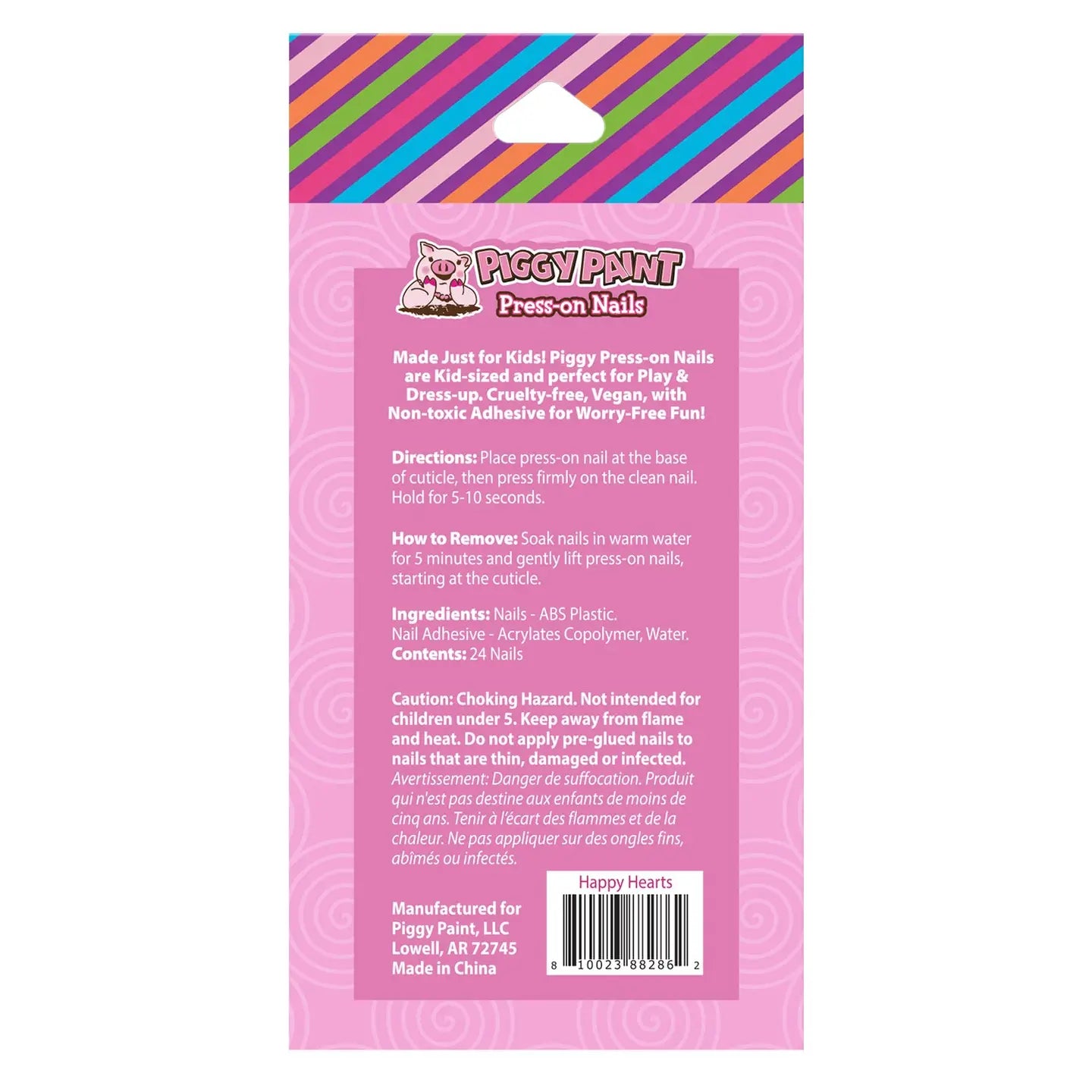 Press-On Nails | Happy Hearts