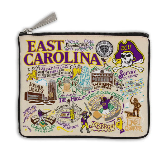 East Carolina University Collegiate Zip Pouch