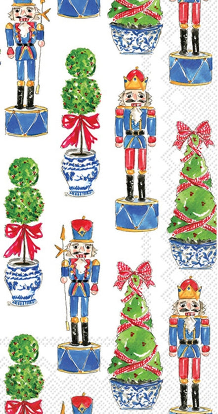 Guest Towels | Nutcrackers & Topiary