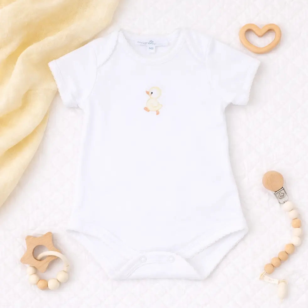 Embroidered Bodysuit | Downy Ducklings