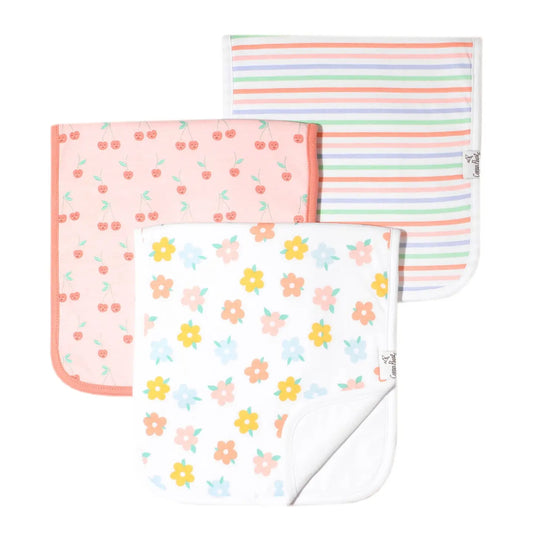 Burp Cloth Set | Cheery