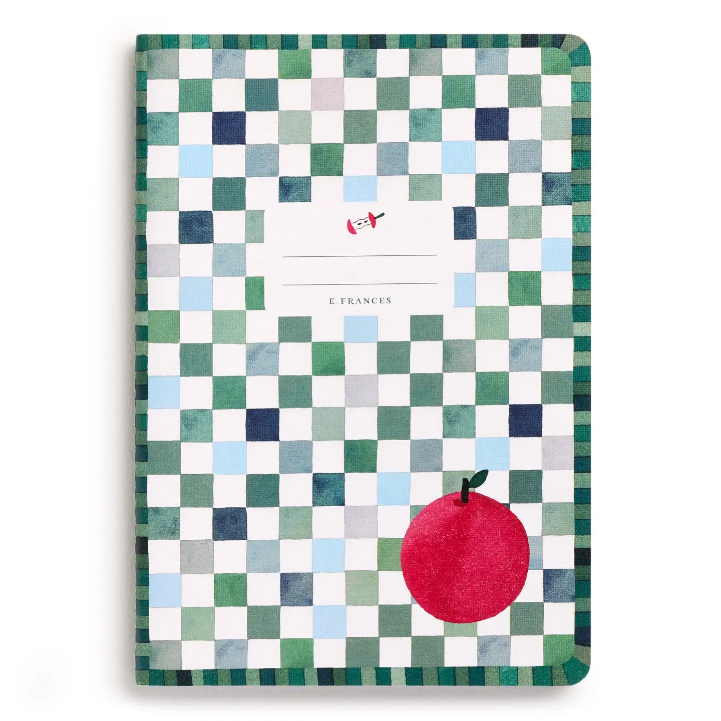 Set of Two Stitched Notebooks | Apple A Day