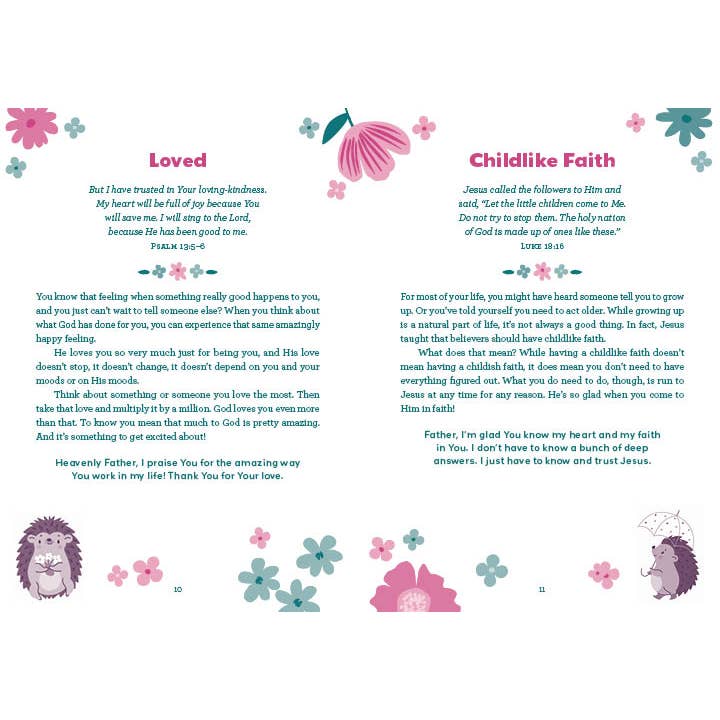 God Is So Good: Devotions and Prayers For Girls