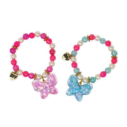 Bff Twinkle Butterfly Bracelet Set