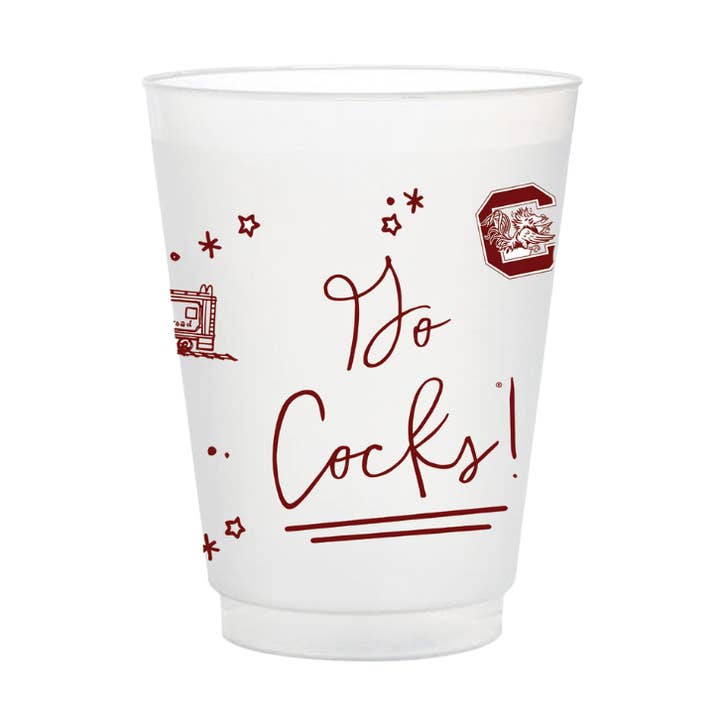 Frosted Flex Party Cups | USC