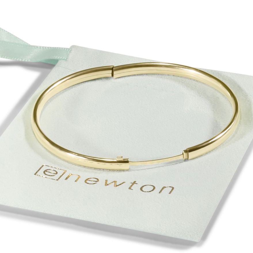 Cherish Gold Bangle Bracelet - Small