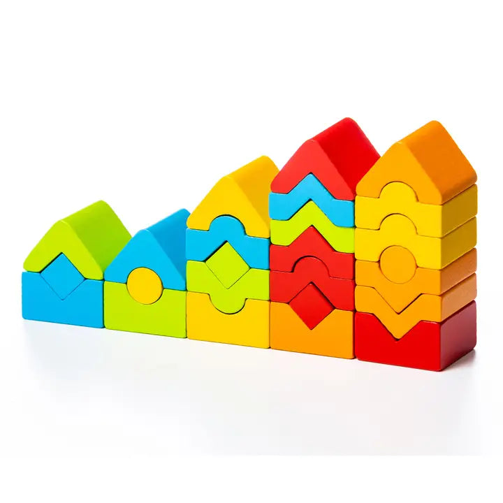 Cubika | Wooden Set of Towers