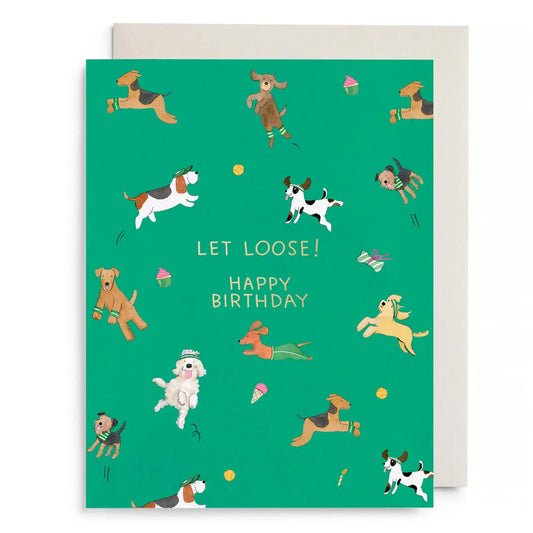 Greeting Card | Off Leash Birthday