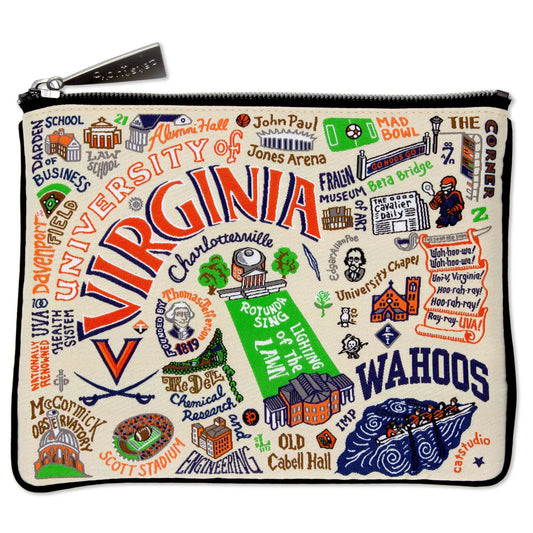 University of Virginia Collegiate Zip Pouch