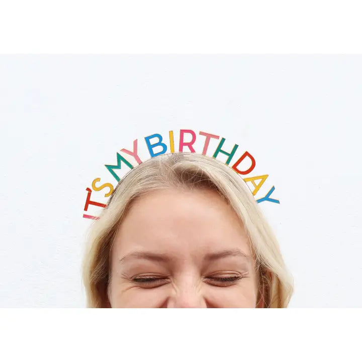 Headband | It's My Birthday | Rainbow