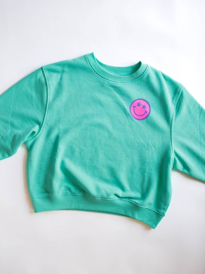 Anything is Possible Smiley Sweatshirt | Youth