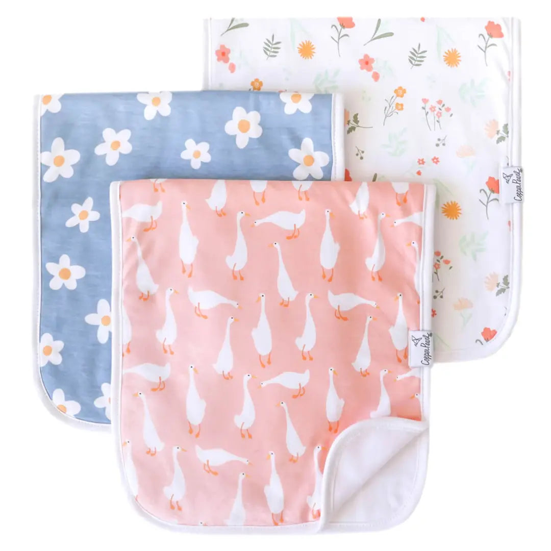 Burp Cloth Set | Goosie
