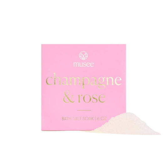 Mini Bath Salt Soak | Champagne & Rose