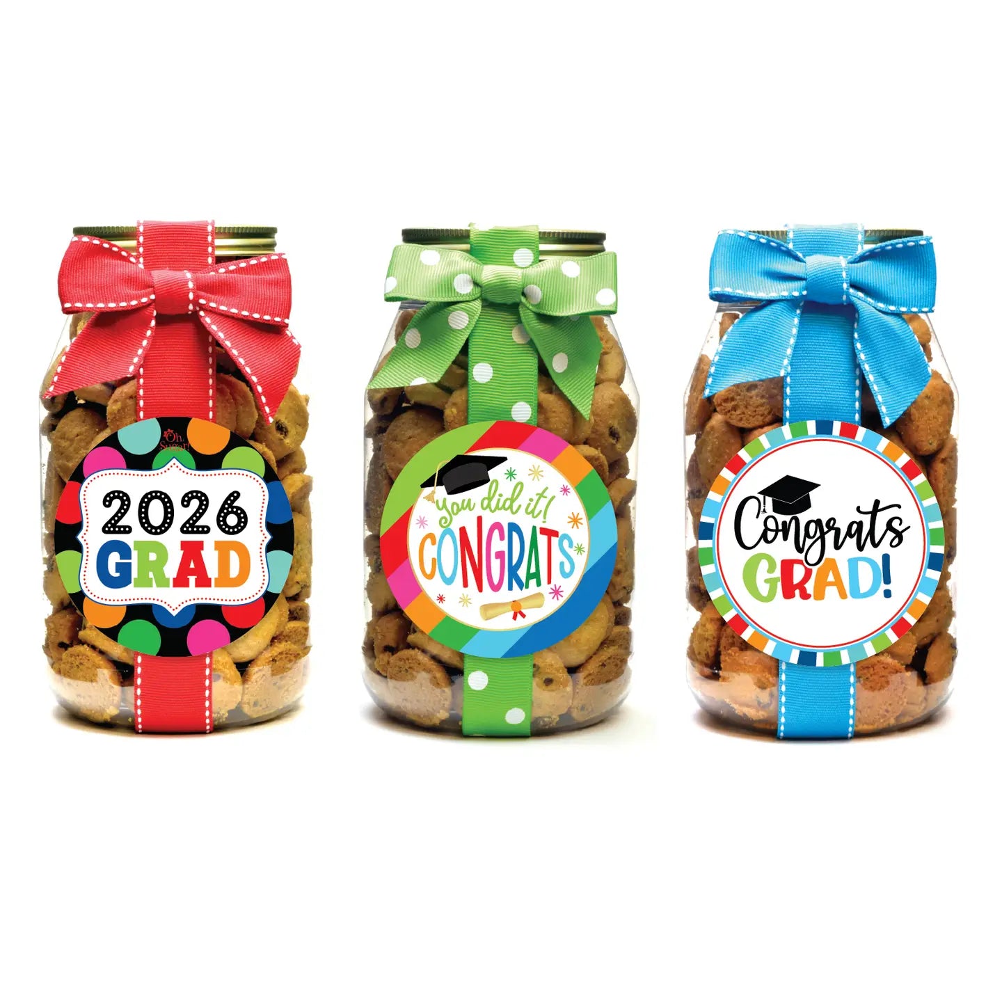 Quart Jar | Chocolate Chip | Graduation
