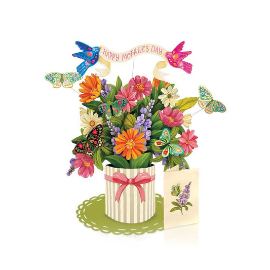 Pop-Up Greeting Cards | Mother's Day Enchanted Garden