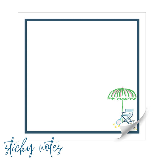 Sticky Notes | Meet Me on the Court Tennis