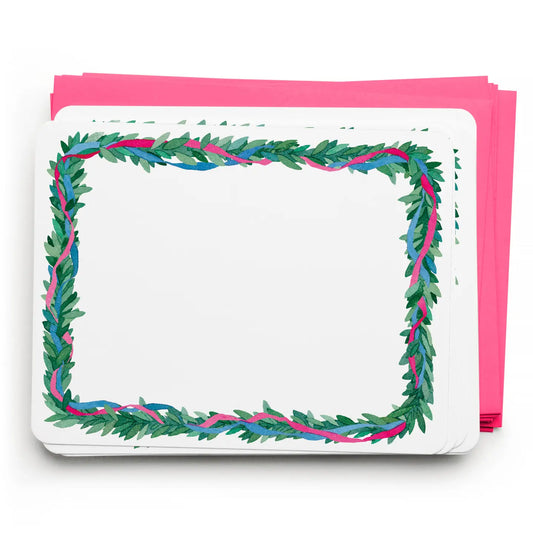 Flat Note Set | Colorful Wreath