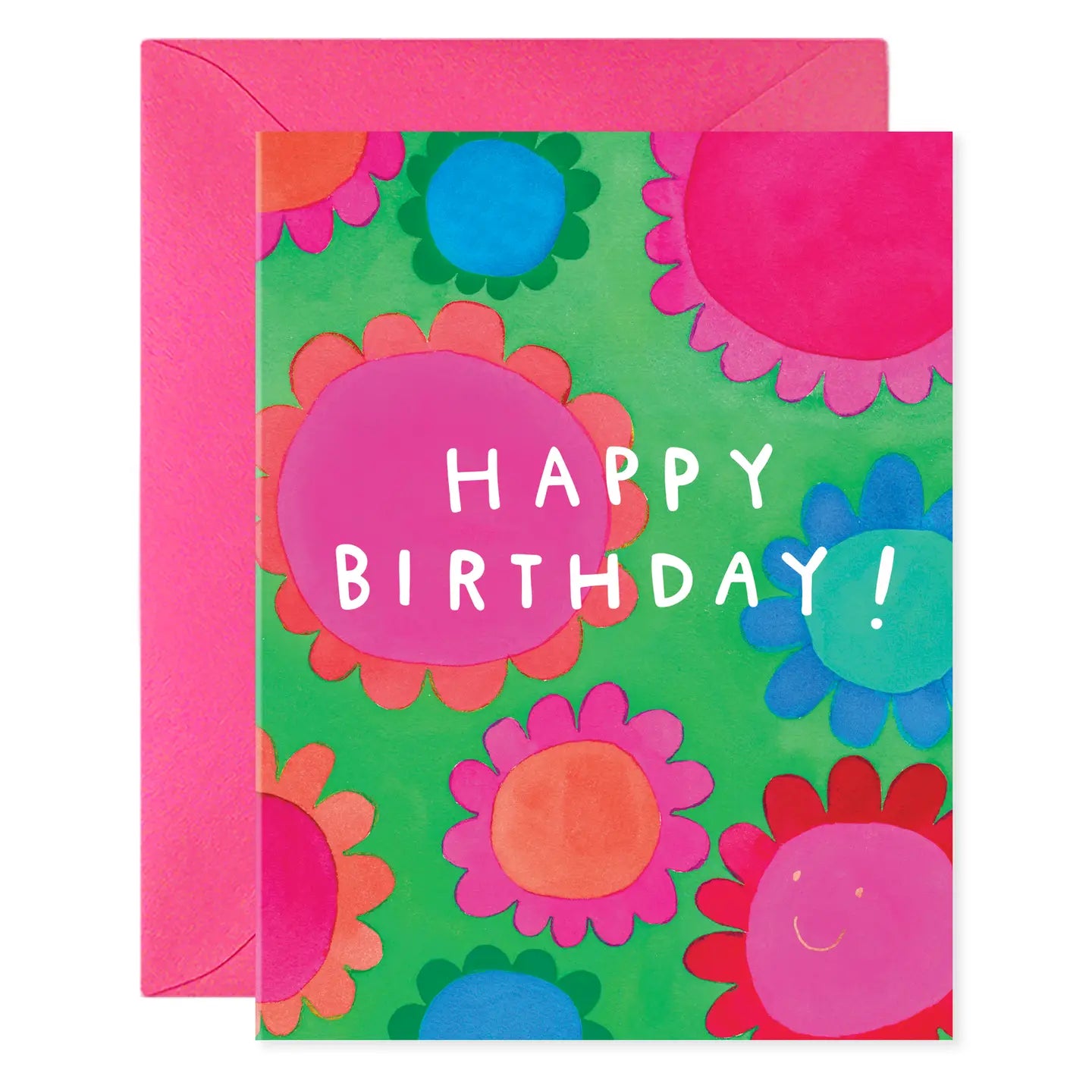 Greeting Card | Flower Power Birthday