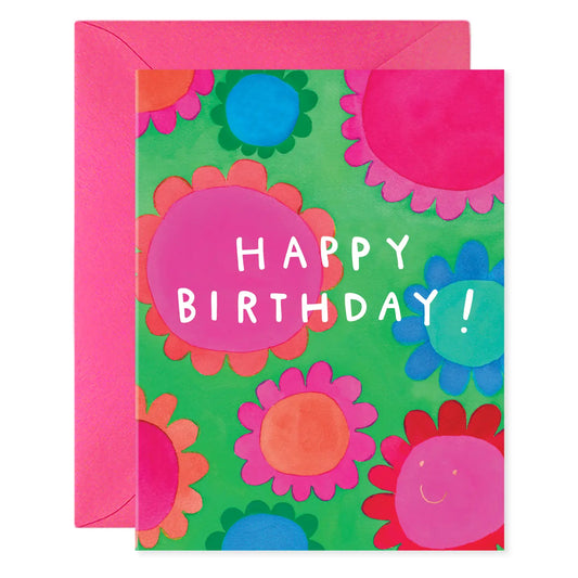 Greeting Card | Flower Power Birthday
