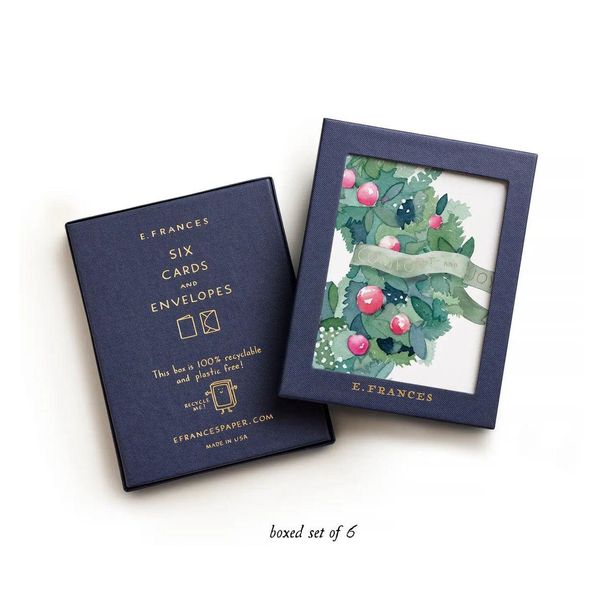 Boxed Card Set | Comfort & Joy Wreath