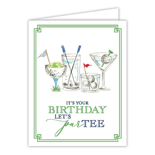 Greeting Card | Birthday | Golf Partee