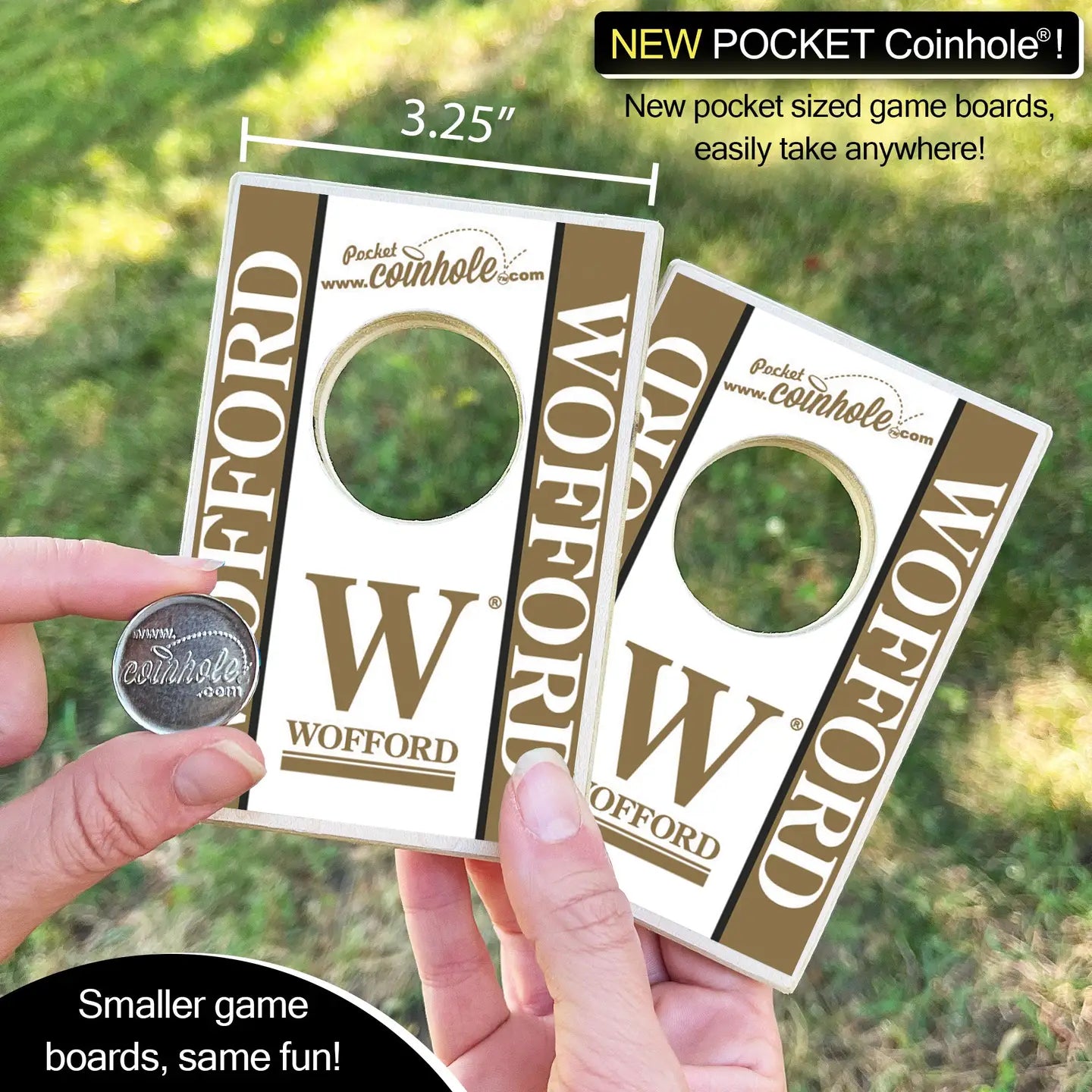 Coinhole Pocket Set | Wofford