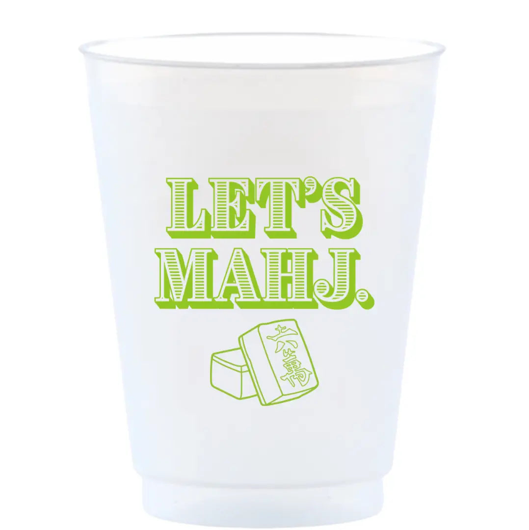 Frosted Cups | Let's Mahj