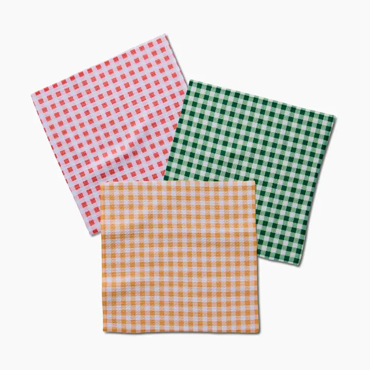 Dishcloth Set | Spring Plaid