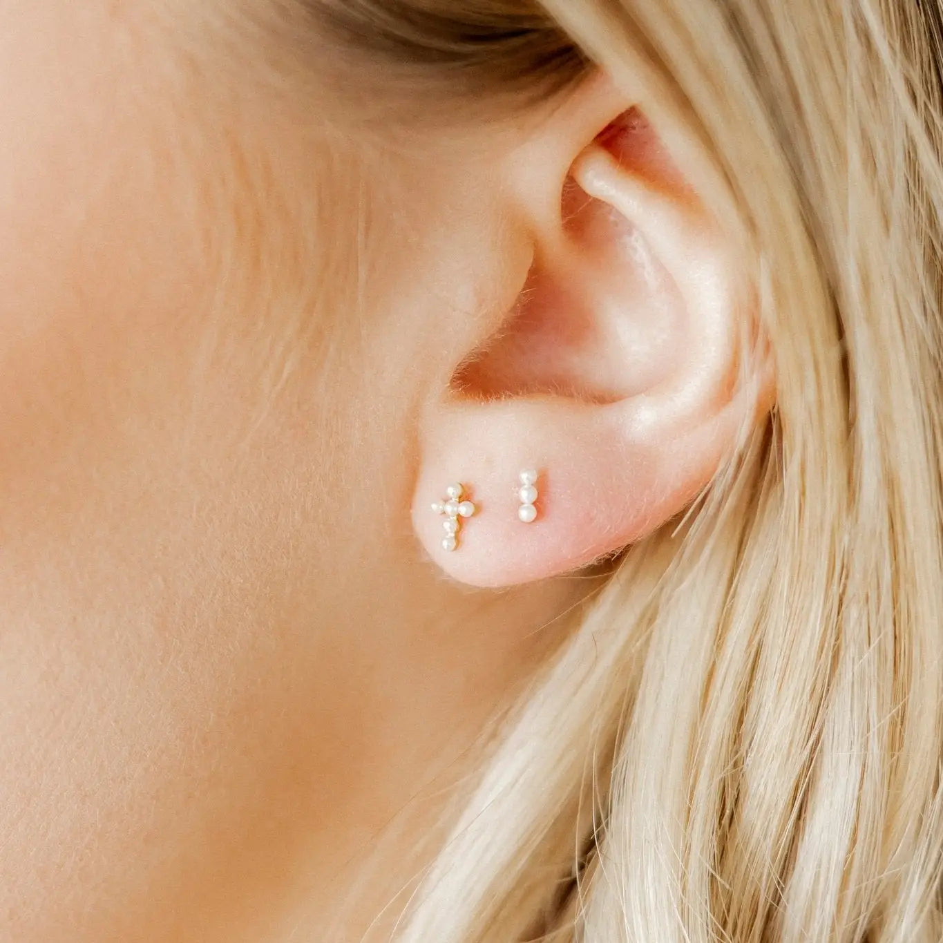 Screwback Stud Earrings | Janie Pearl