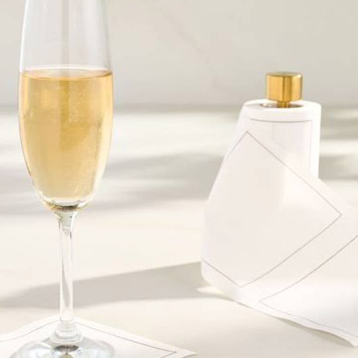 Cocktail Napkin Roll | Golden Salute