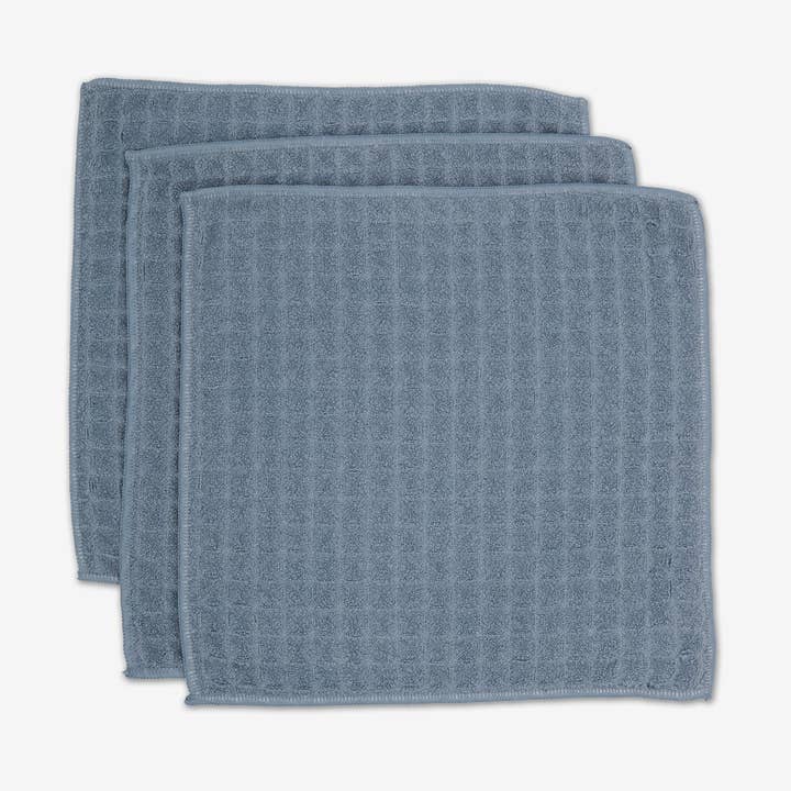 Waffle Dishcloth Set | Sky