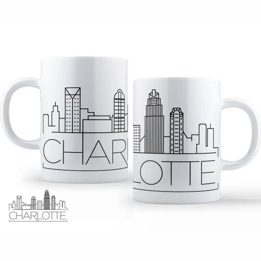 Charlotte Skyline Coffee Mug