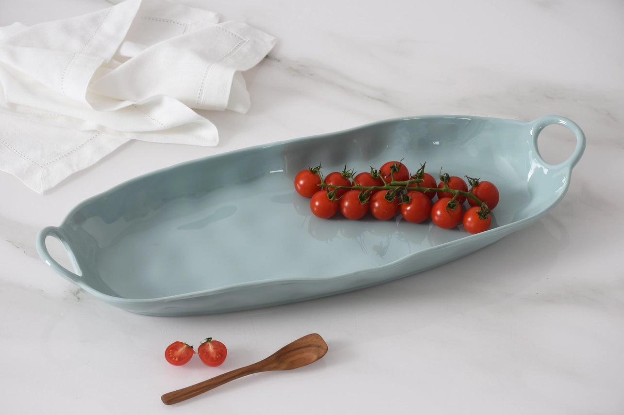 Melamine | Deep Long Server | Aqua