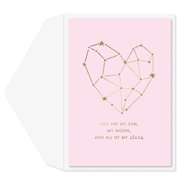 Heart Constellation Card