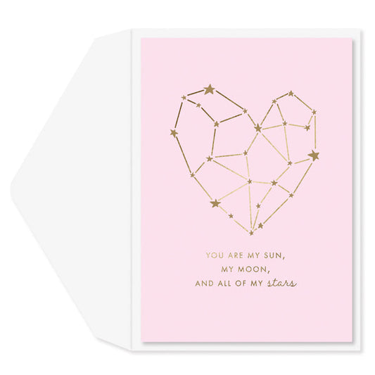 Heart Constellation Card