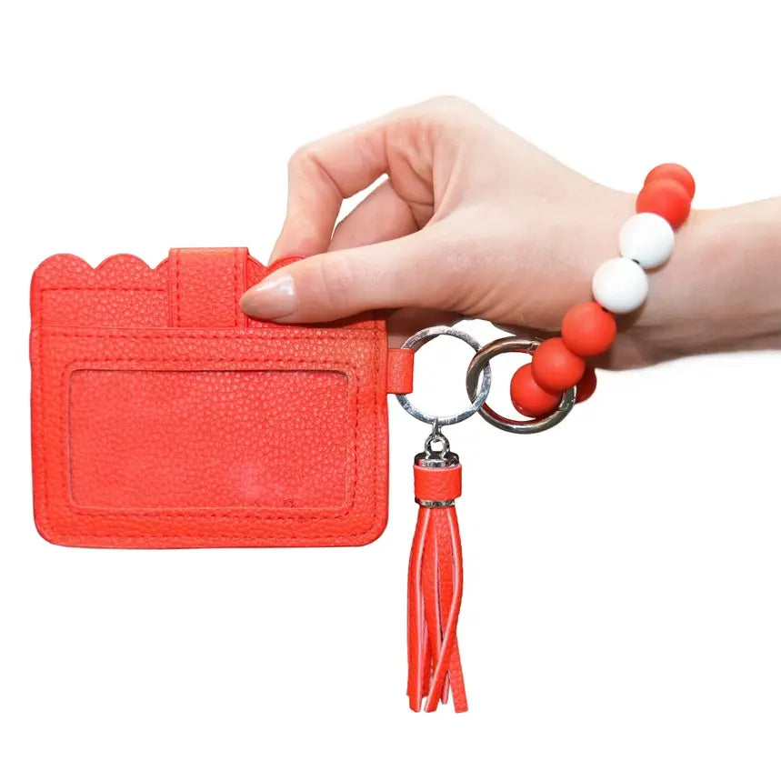 Bracelet Wallet | NC State Red