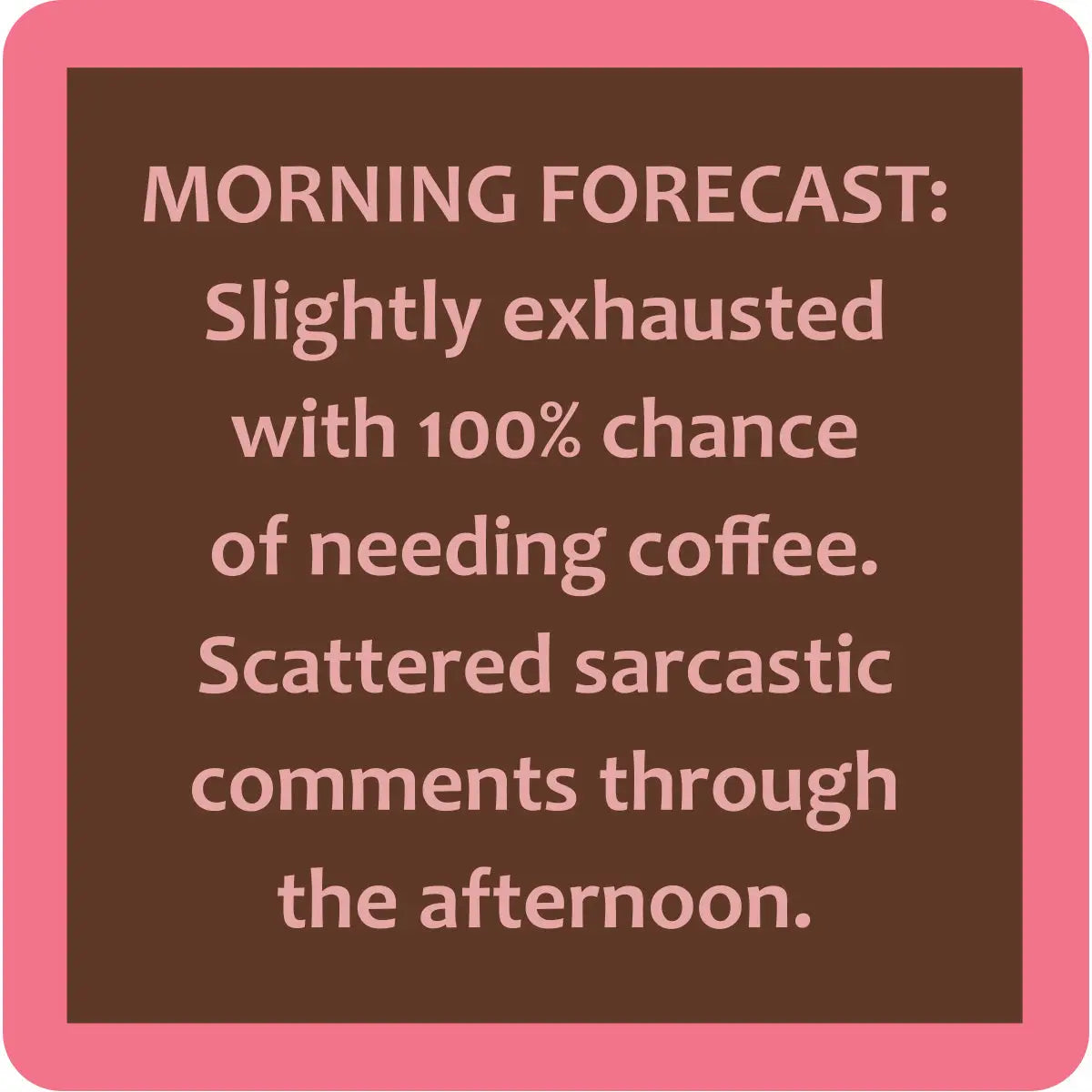 Coaster | Morning Forecast