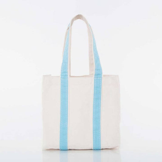 Four Bottle Wine Carrier | Baby Blue