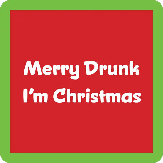 Coaster | Xmas Merry Drunk